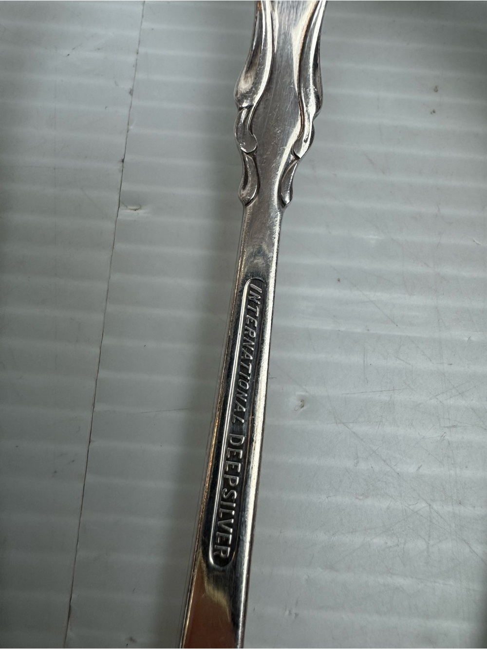 VTG Mixed Silverplate & Stainless Serving Flatware Lot Of 7 Silverware Rogers - Picture 5 of 13